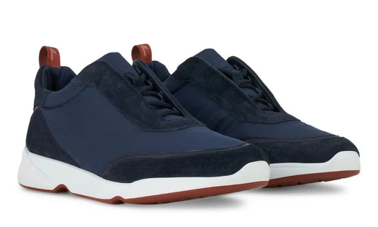 LORO PIANA Suede Modular Walk 'Blue'