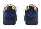 Christian Louboutin Fun Louis Junior suede "Navy Blue"