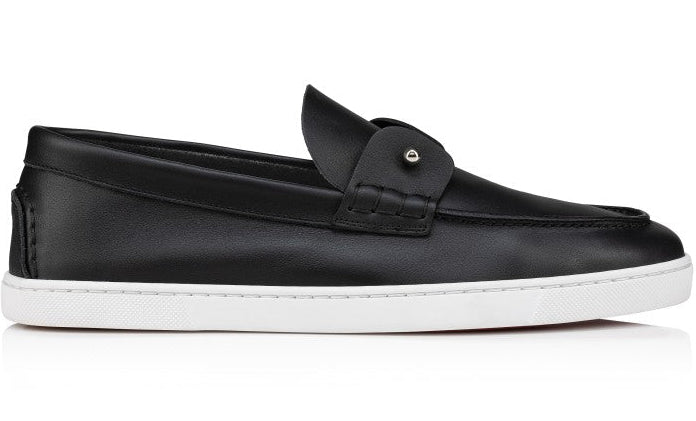 Christian Louboutin Chambeliboat Leather Loafers "Black"
