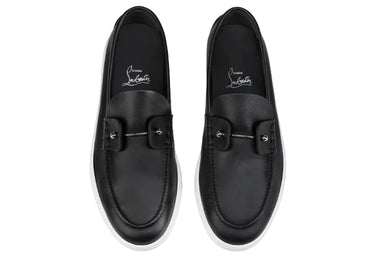 Christian Louboutin Chambeliboat Leather Loafers "Black"