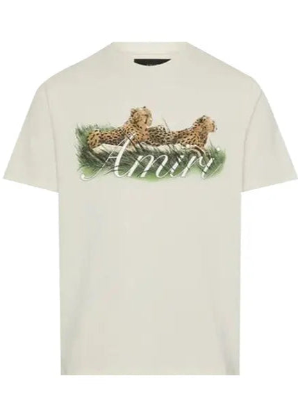 AMIRI Cheetah-print cotton T-shirt