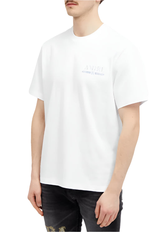 AMIRI Watercolour Bar T-Shirt in White