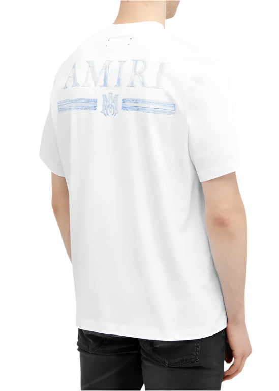 AMIRI Watercolour Bar T-Shirt in White