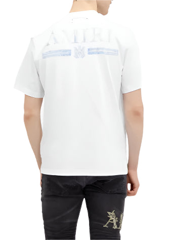 AMIRI Watercolour Bar T-Shirt in White