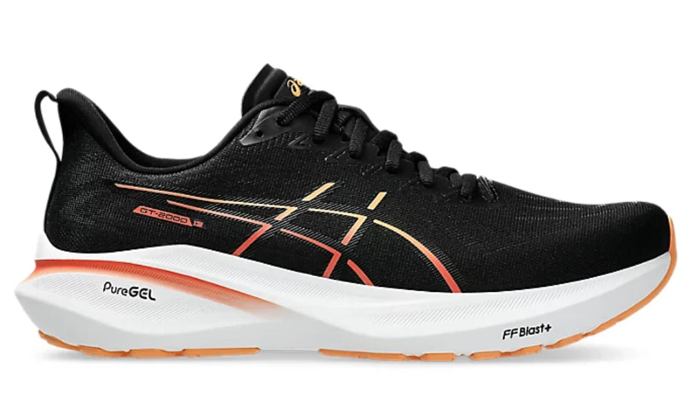 Asics Gt-2000 13 Wide "Black/Faded Orange"