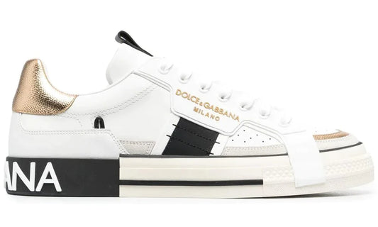 Dolce & Gabbana Portofino Logo-Embossed Sneakers