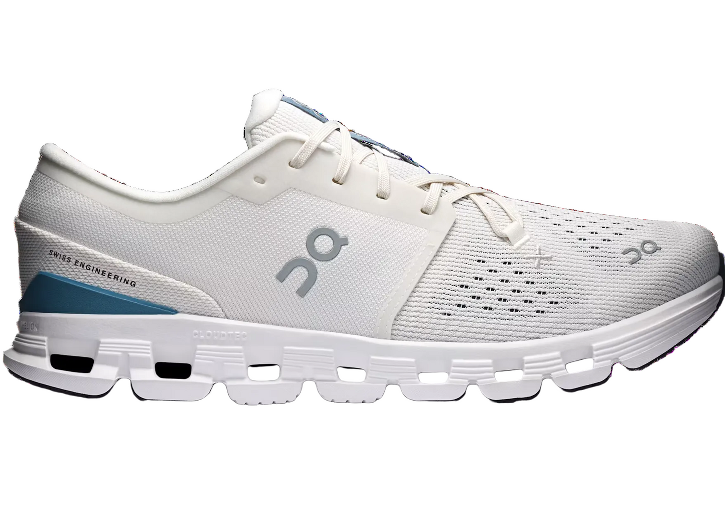 On Cloud X 4 "Ivory / Steel"