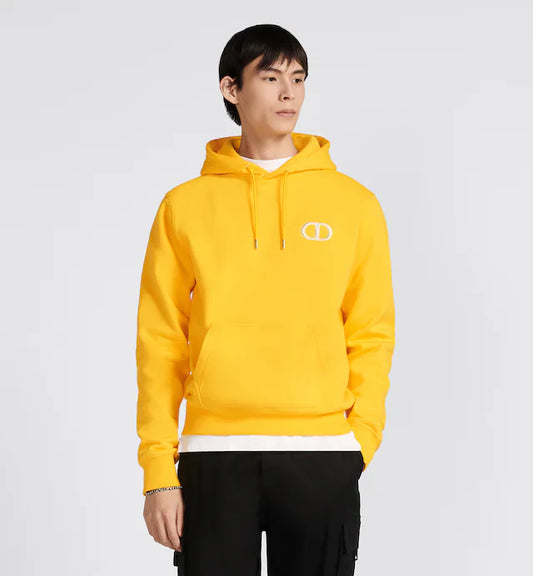 Sweatshirt À Capuche Cd Icon Orange | Dior Homme