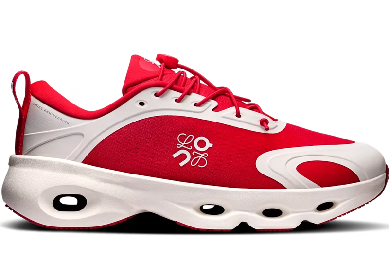 Loewe x On Running Cloudsolo "Red / Eggshell"