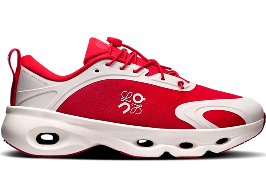 Loewe x On Running Cloudsolo "Red / Eggshell"