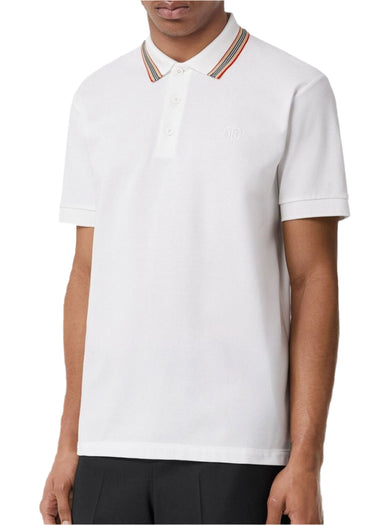 Burberry Icon striped polo shirt White