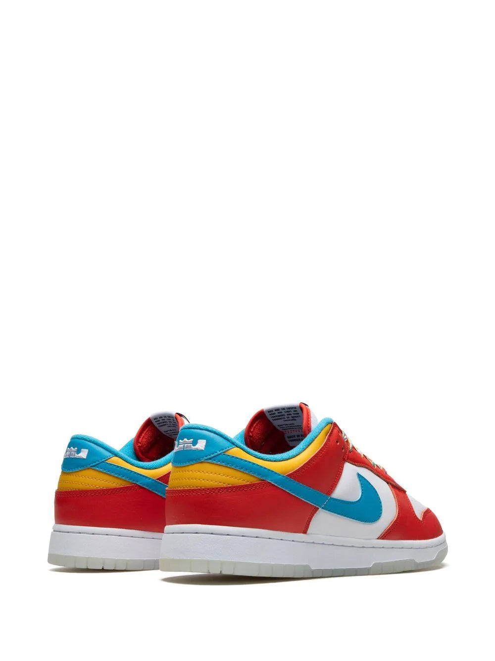 Nike x LeBron James Dunk Low "Fruity Pebbles" sneakers