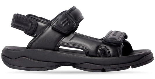 Balenciaga Tourist chunky faux-leather sandals