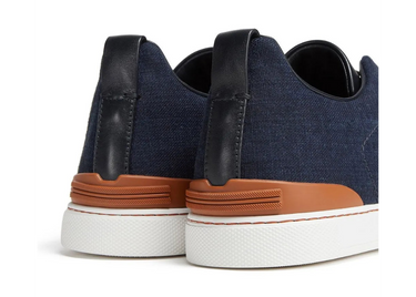 Zegna Triple Stitch Denim "Navy Blue"