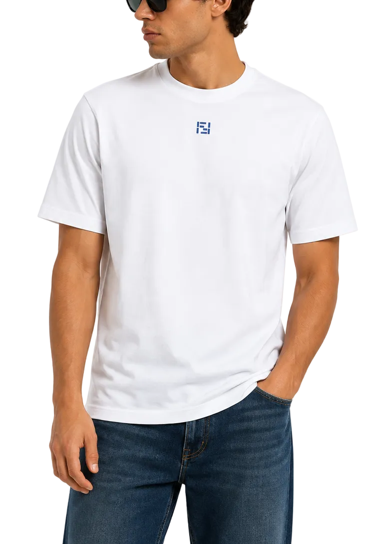 Fendi Cotton T-shirt "White"