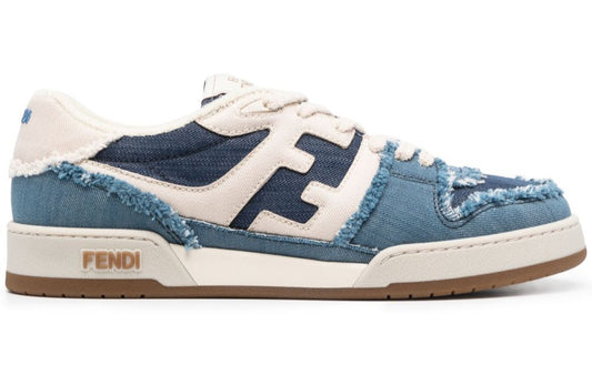 Fendi Match Denim Sneakers