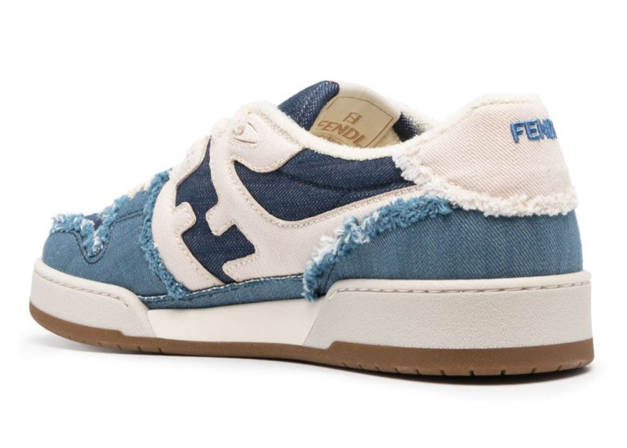 Fendi Match Denim Sneakers