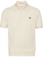 Prada Superfine wool polo shirt Beige