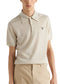 Prada Superfine wool polo shirt Beige