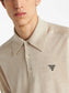 Prada Superfine wool polo shirt Beige