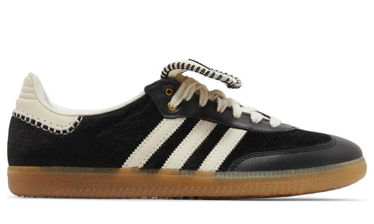 Adidas Samba Pony Tonal Low x Wales Bonner 'Core Black'