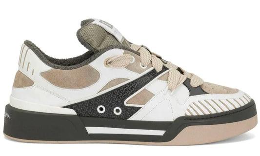 Dolce & Gabbana New Roma panelled 'white/khaki/beige'