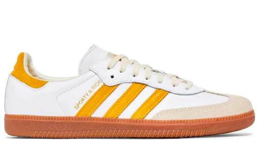 Sporty & Rich x Adidas Samba OG 'White Bold Gold'