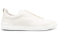 Zegna Triple Stich leather sneakers "White"
