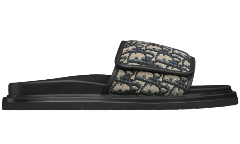 Dior Aqua Sandal "Beige / Black"