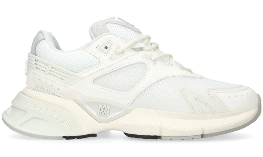 AMIRI Leather MA Runner Sneakers "White"