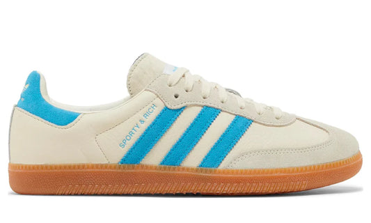 Sporty & Rich x Adidas Samba OG 'Cream Blue'