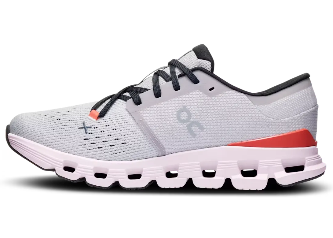 On Cloud X 4 "Silver | Flame"