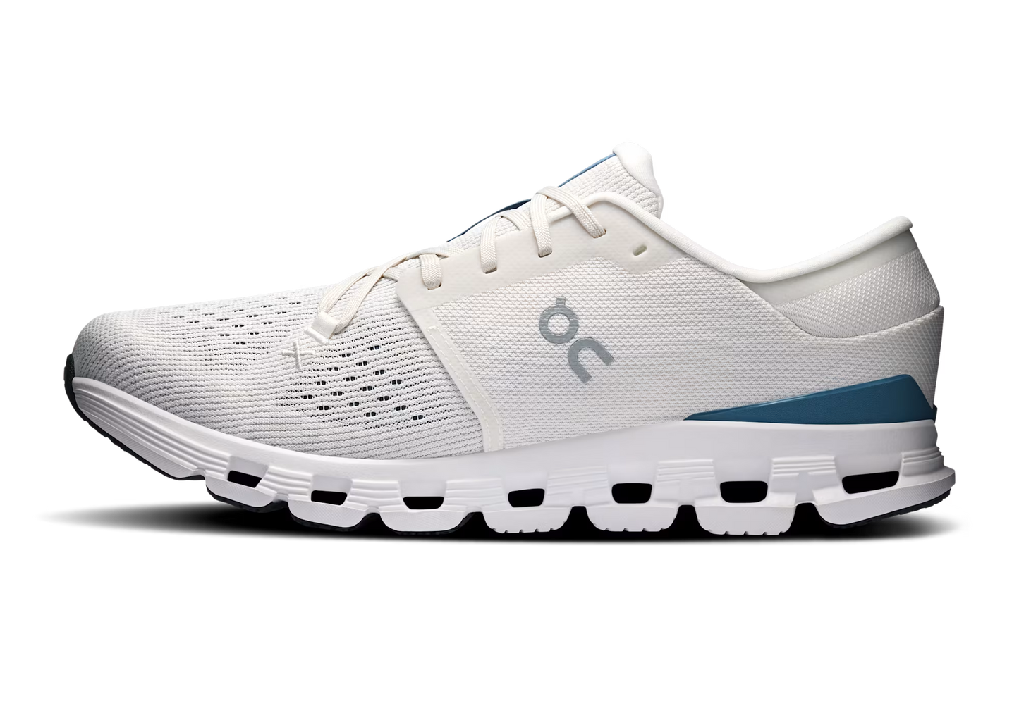 On Cloud X 4 "Ivory / Steel"