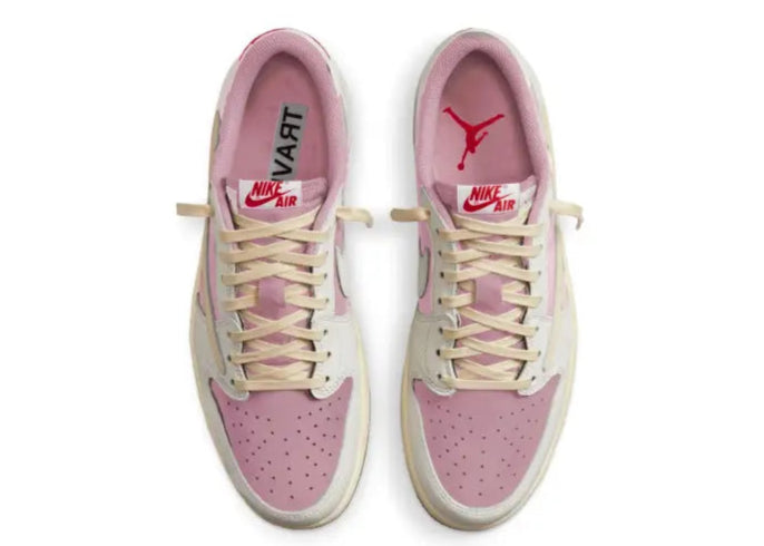 Travis Scott x Air Jordan 1 Low "Shy Pink Rose"