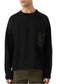 LOEWE intarsia logo sweater Black