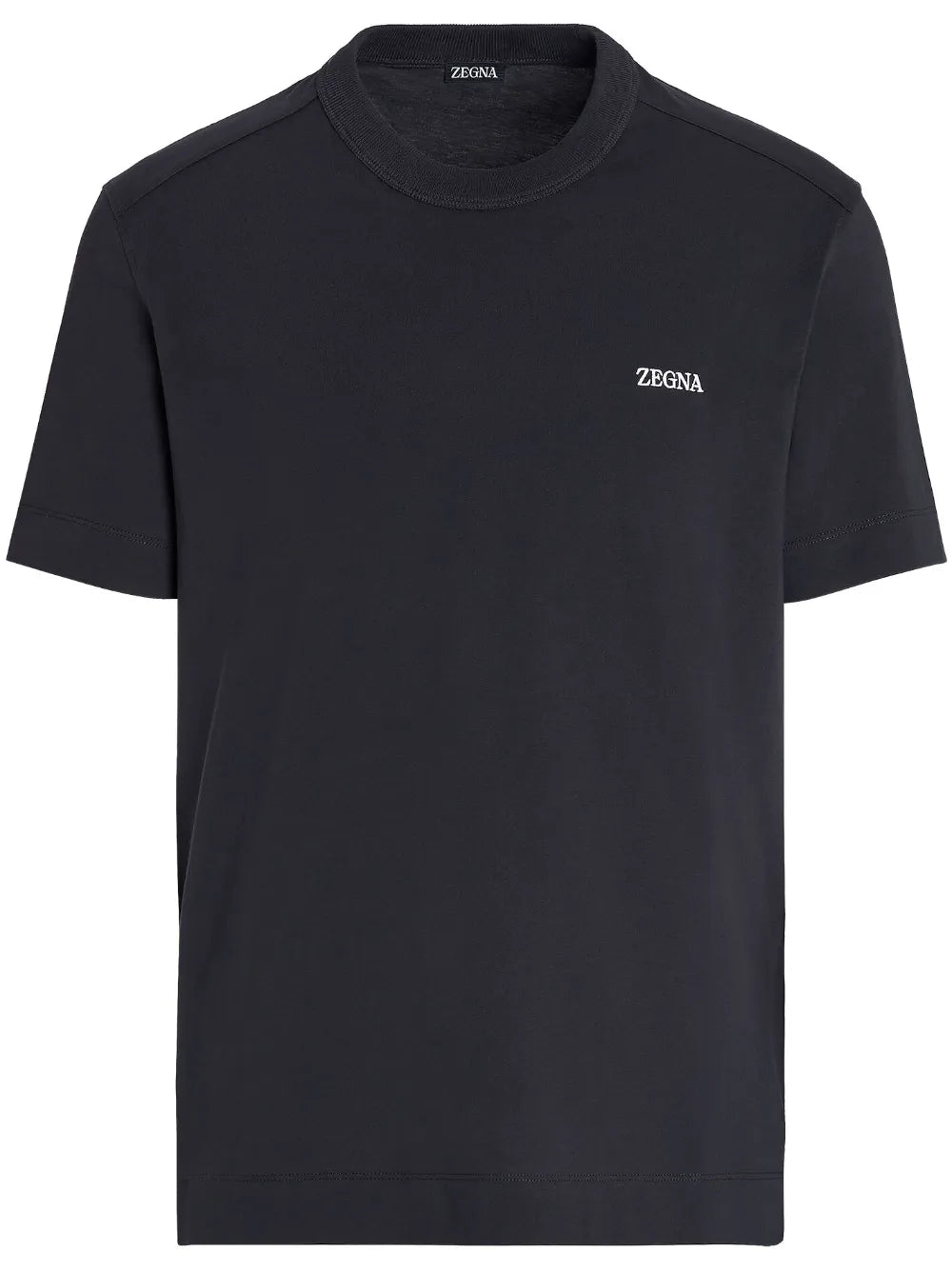 Zegna Navy Blue cotton T-shirt