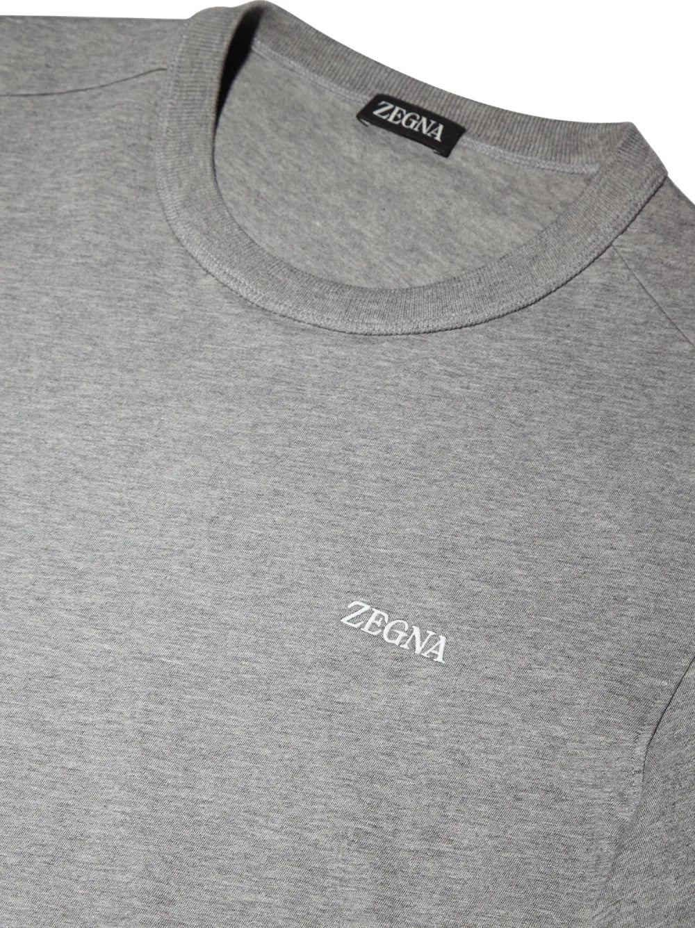 Zegna Grey cotton T-shirt