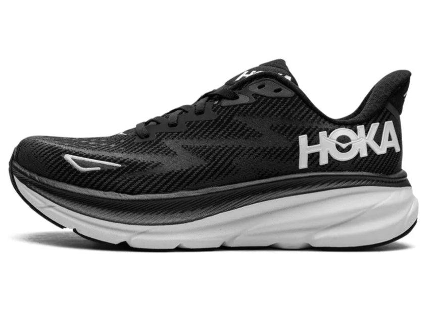 Hoka Clifton 9 "Black/White"