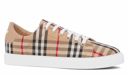 Burberry Vintage Check lace-up sneakers