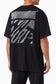 Off-White Scribble Diagonal Oversized T-shirt in Jersey