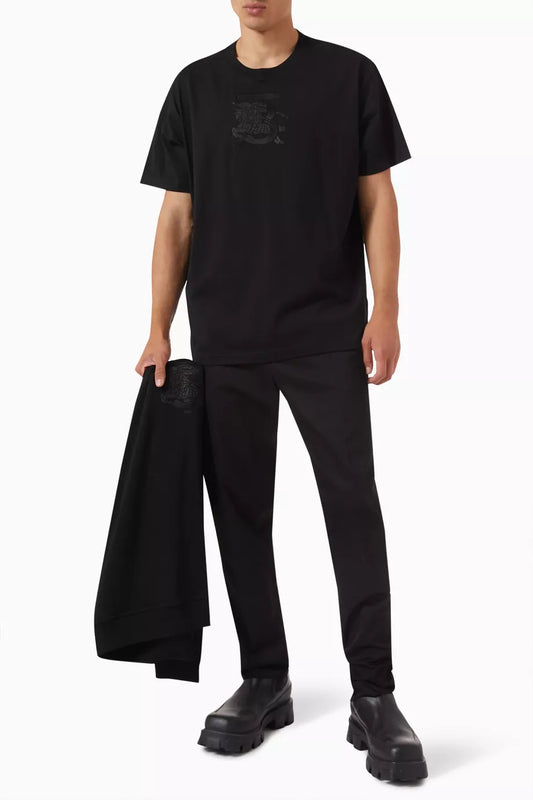 BURBERRY Tristan T-Shirt in Cotton Stretch