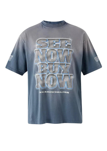 Balenciaga SNBN T-shirt in Vintage-jersey