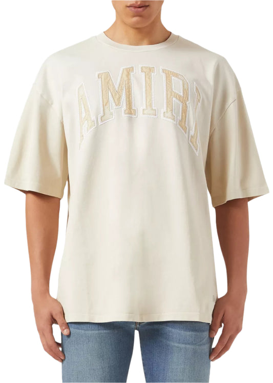 Amiri  Follow Vintage Oversized T-shirt in Cotton Neutral