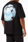 AMIRI Paradise Airbrush Oversized T-shirt in Stretch Cotton