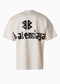 Balenciaga Unisex New Tape Type Medium-fit T-shirt in Vintage-jersey White