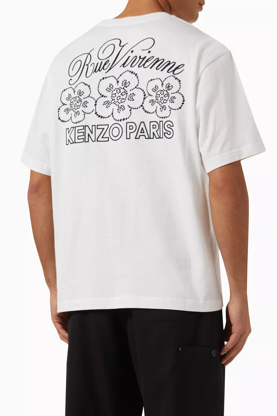 KENZO Constellation Oversized Embroidered T-shirt in Cotton-jersey