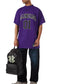 Balenciaga Men's Basketball Series - Oversized T-shirt in Purple