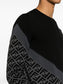 FENDI FF-pattern intarsia-knit jumper