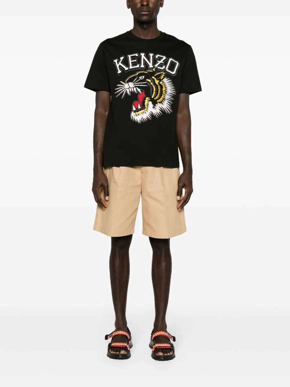 Kenzo Tiger Varsity cotton T-shirt