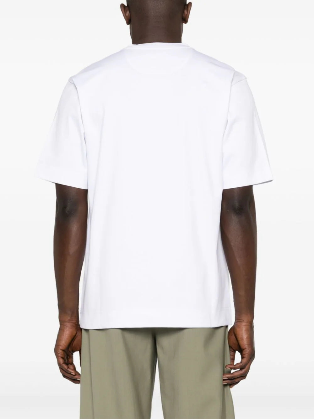 FENDI logo-embroidered T-shirt